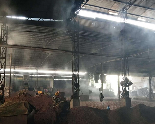 煤场砂石厂车间喷雾除尘设备的应用优势有哪些